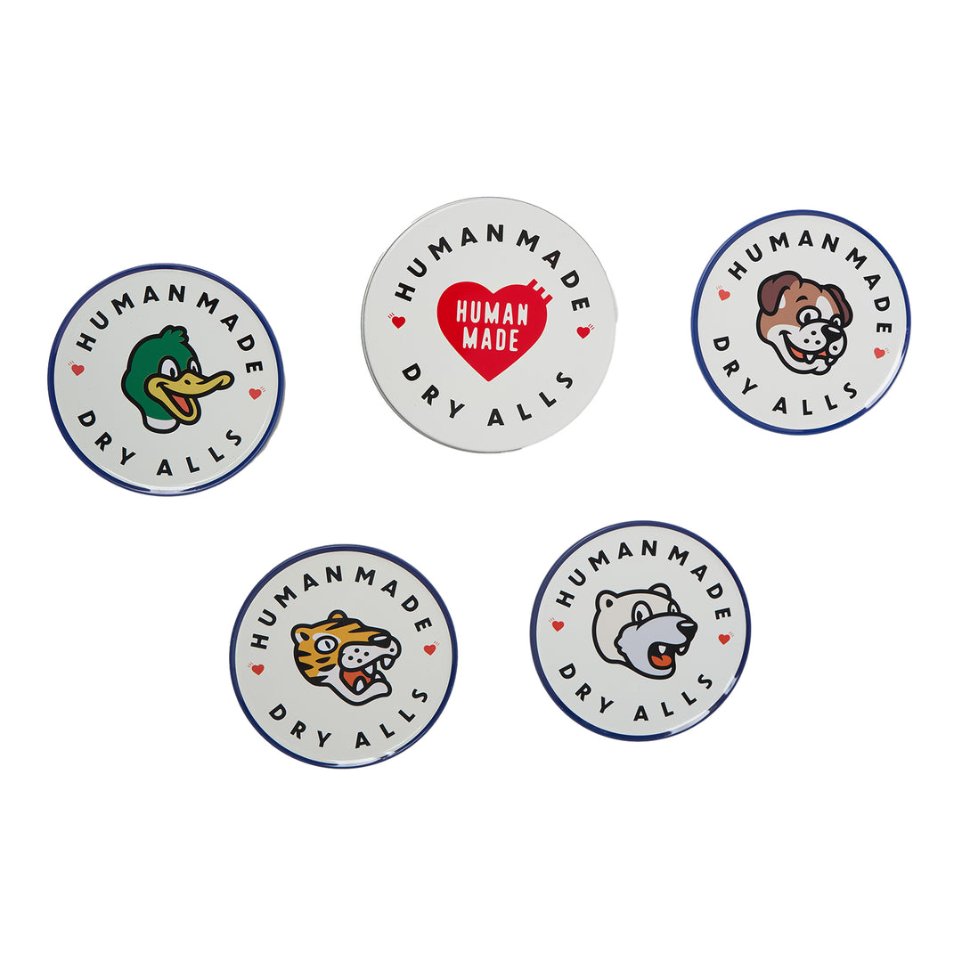 Human Made Animal Coaster Set – Available at Club 21, Official Retailer in Singapore, Malaysia & Thailand with Global Shipping Online