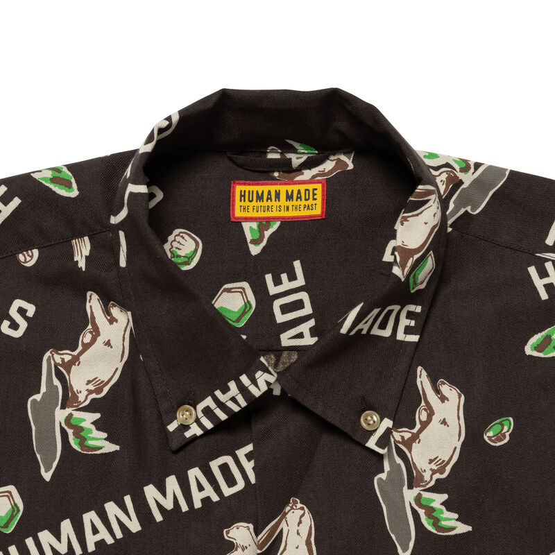 Otter Allover Printed Short Sleeve Shirt