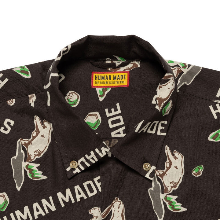Otter Allover Printed Short Sleeve Shirt