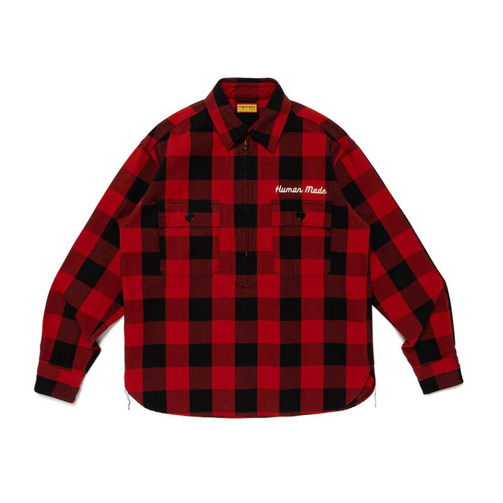 Check Half-Zip Shirt