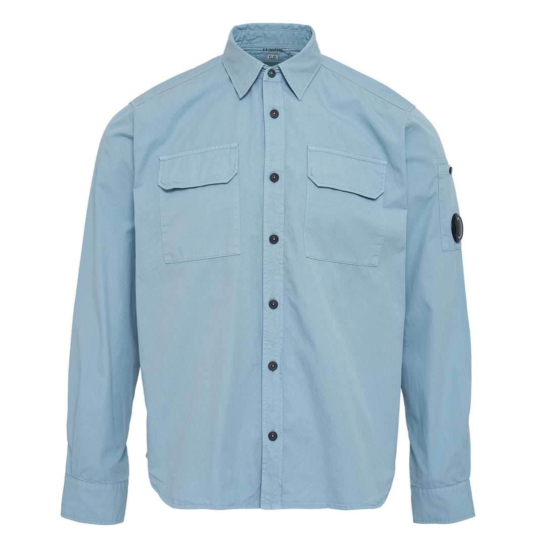 Organic Gabardine Long Sleeve Shirt