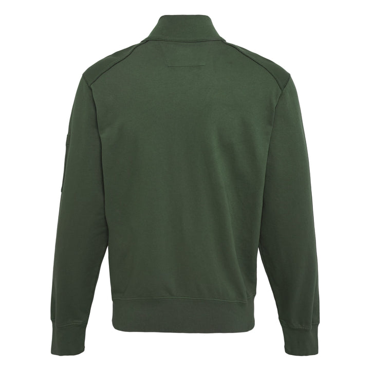 Light Fleece Zip Lens Sweatshirt