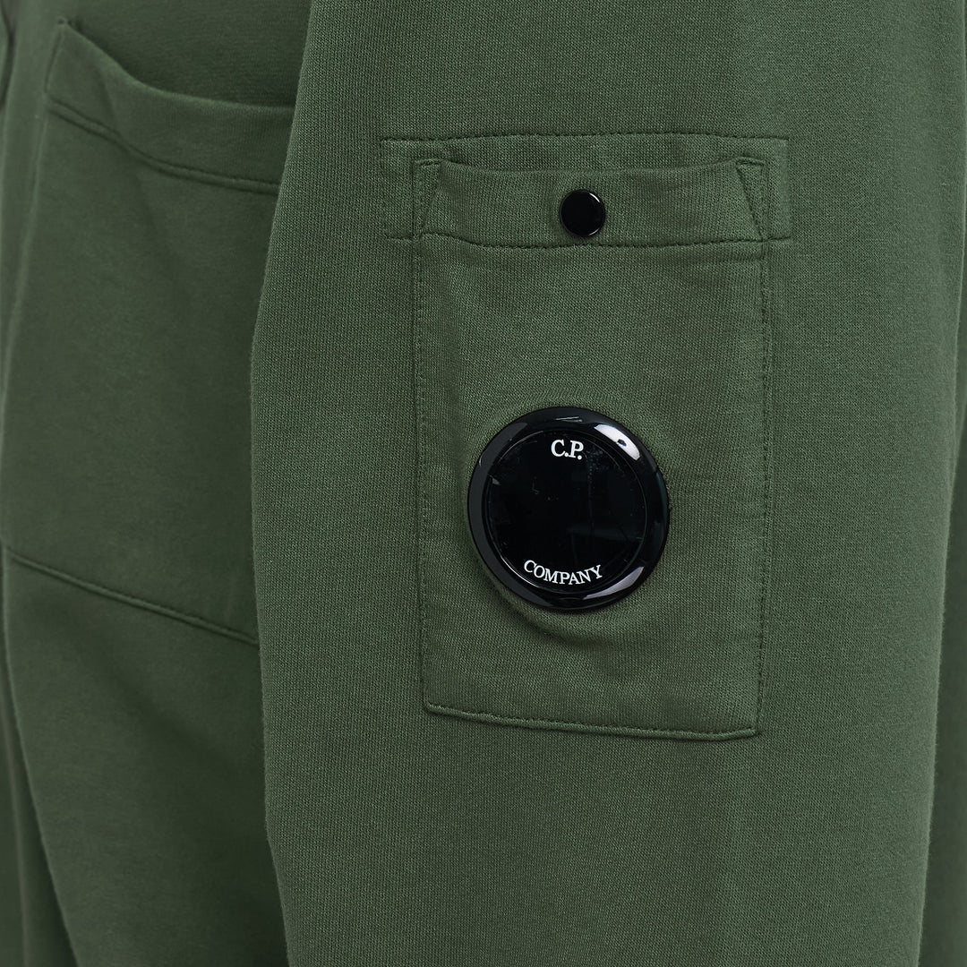 Light Fleece Zip Lens Sweatshirt