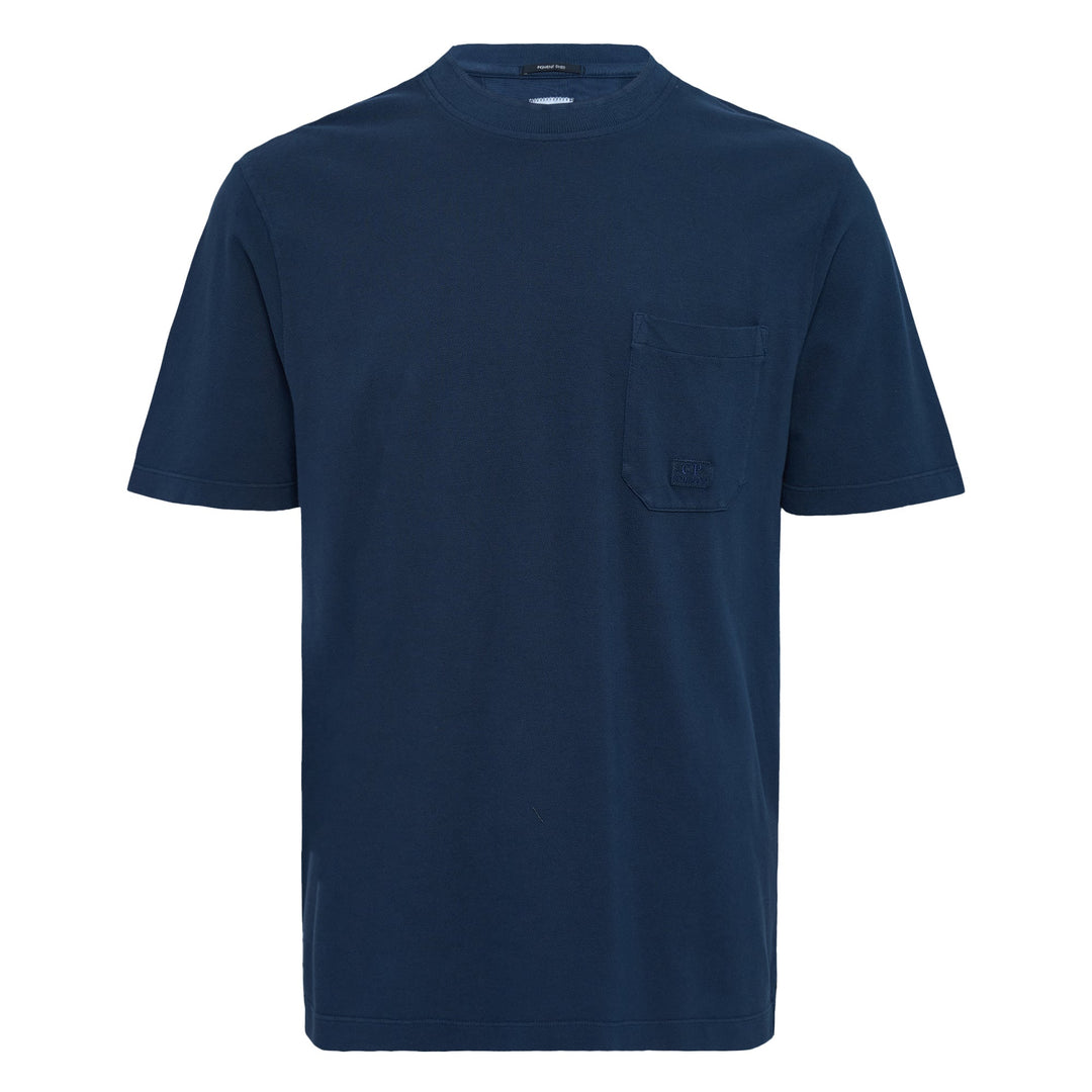 Piquet Pigment Dyed Short Sleeve Tee