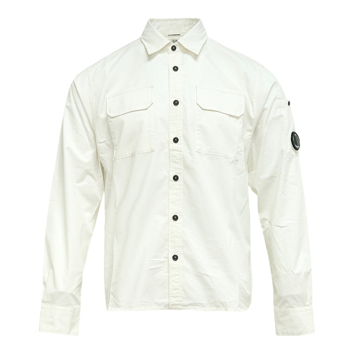C.P. Company Organic Gabardine Long Sleeve Shirt – Available at Club 21, Official Retailer in Singapore, Malaysia & Thailand with Global Shipping Online
