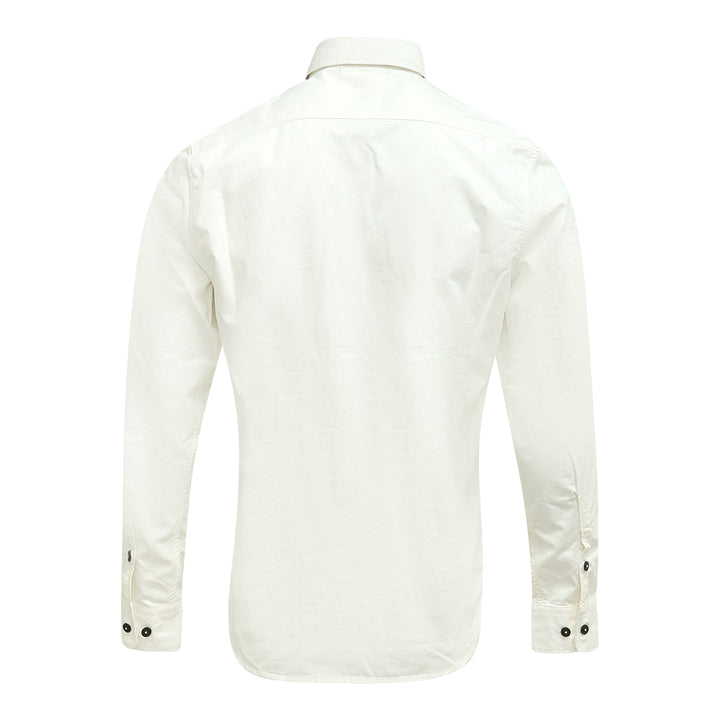 C.P. Company Organic Gabardine Long Sleeve Shirt – Available at Club 21, Official Retailer in Singapore, Malaysia & Thailand with Global Shipping Online