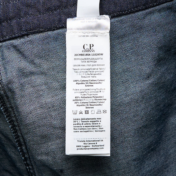 C.P. Company Bermuda Denim Shorts – Available at Club 21, Official Retailer in Singapore, Malaysia & Thailand with Global Shipping Online