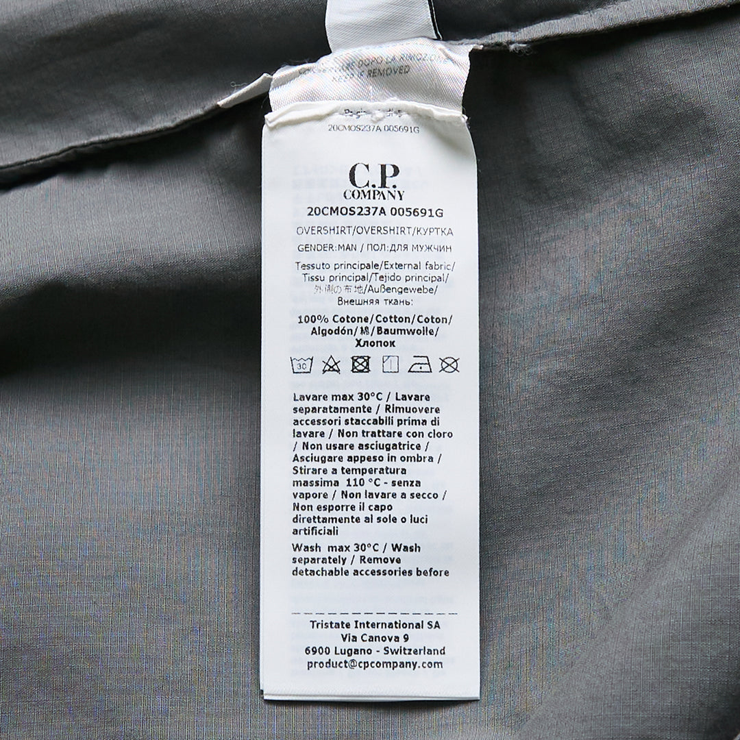 C.P. Company Cotton Overshirt – Available at Club 21, Official Retailer in Singapore, Malaysia & Thailand with Global Shipping Online