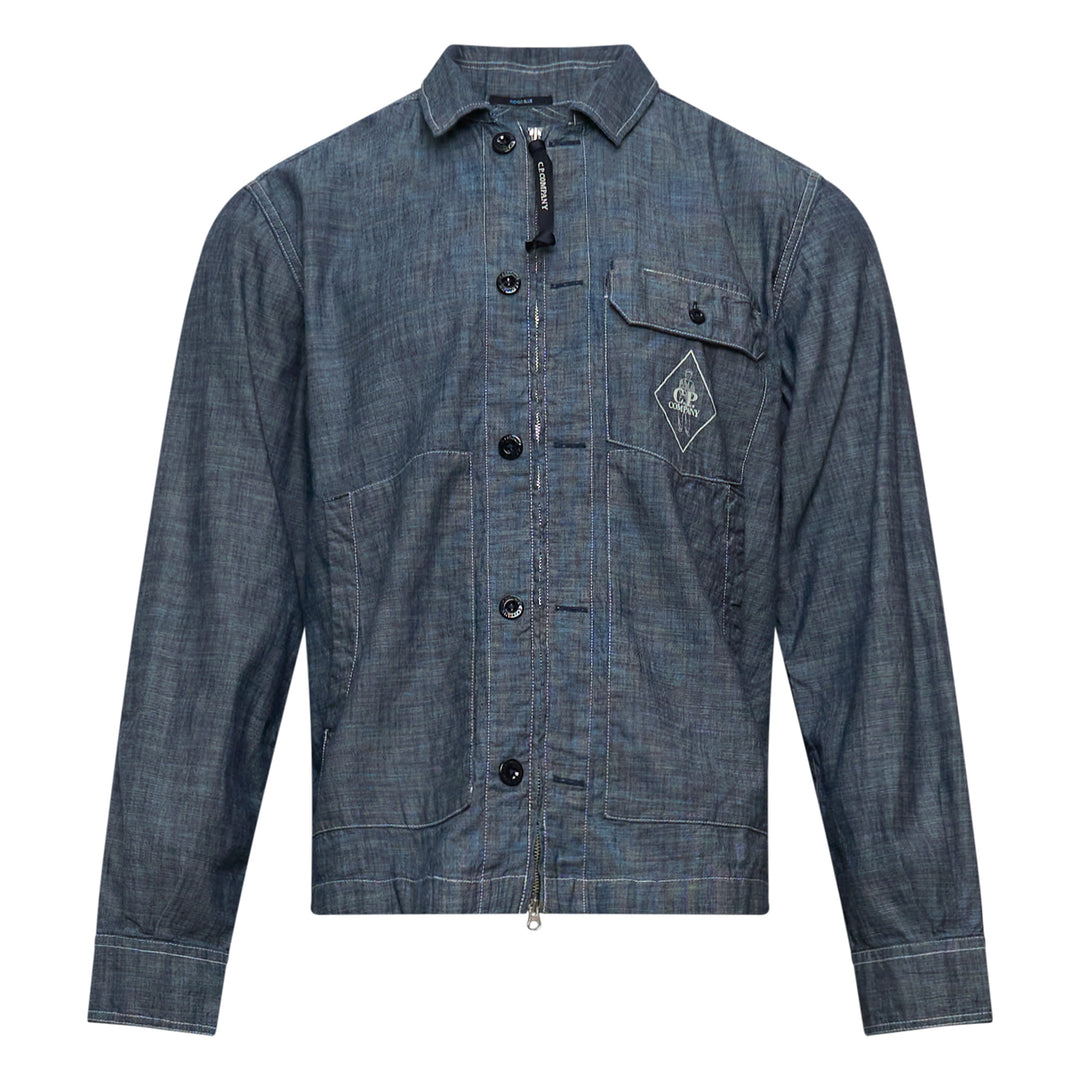 C.P. Company Long Sleeve Chambray Shirt – Available at Club 21, Official Retailer in Singapore, Malaysia & Thailand with Global Shipping Online