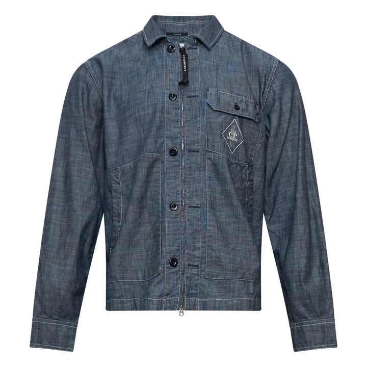 C.P. Company Long Sleeve Chambray Shirt – Available at Club 21, Official Retailer in Singapore, Malaysia & Thailand with Global Shipping Online