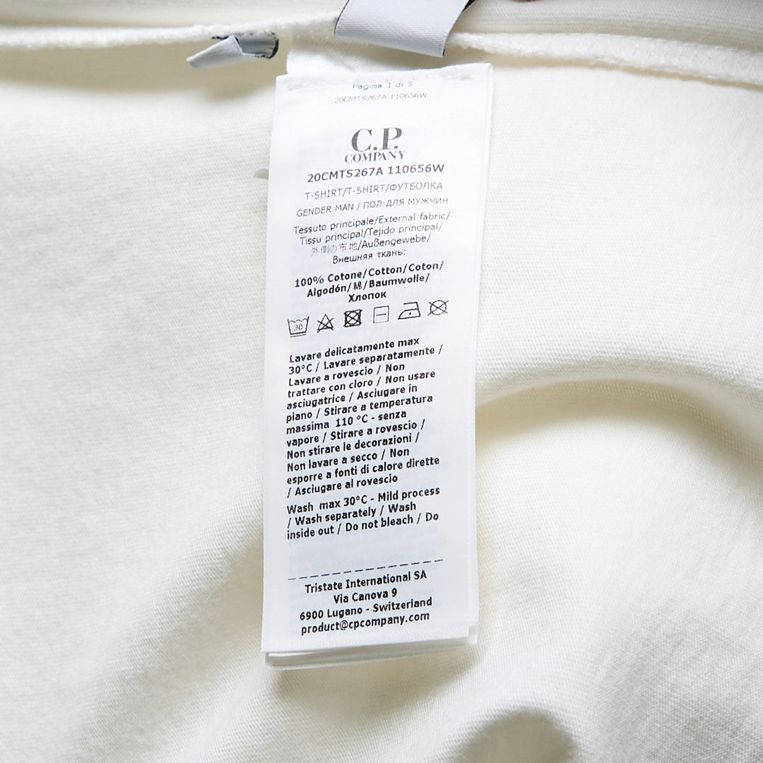 C.P. Company Short Sleeve Jersey T-Shirt – Available at Club 21, Official Retailer in Singapore, Malaysia & Thailand with Global Shipping Online