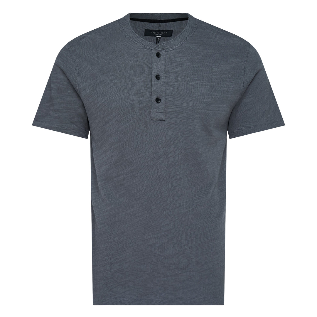 Classic Flame Short Sleeve Henley T-Shirt
