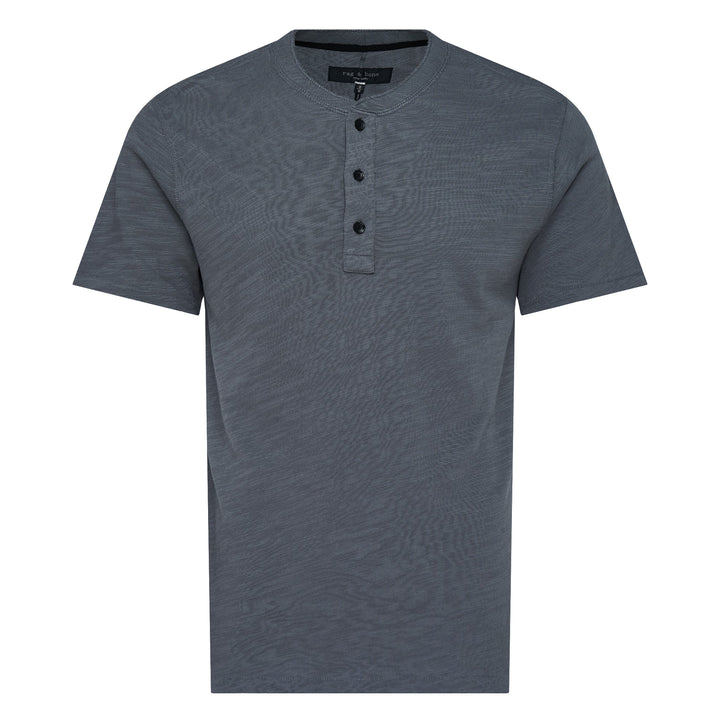 Classic Flame Short Sleeve Henley T-Shirt