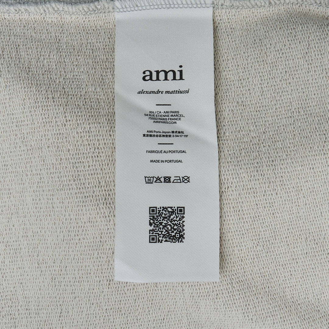 Contrasted AMI de Coeur Hoodie