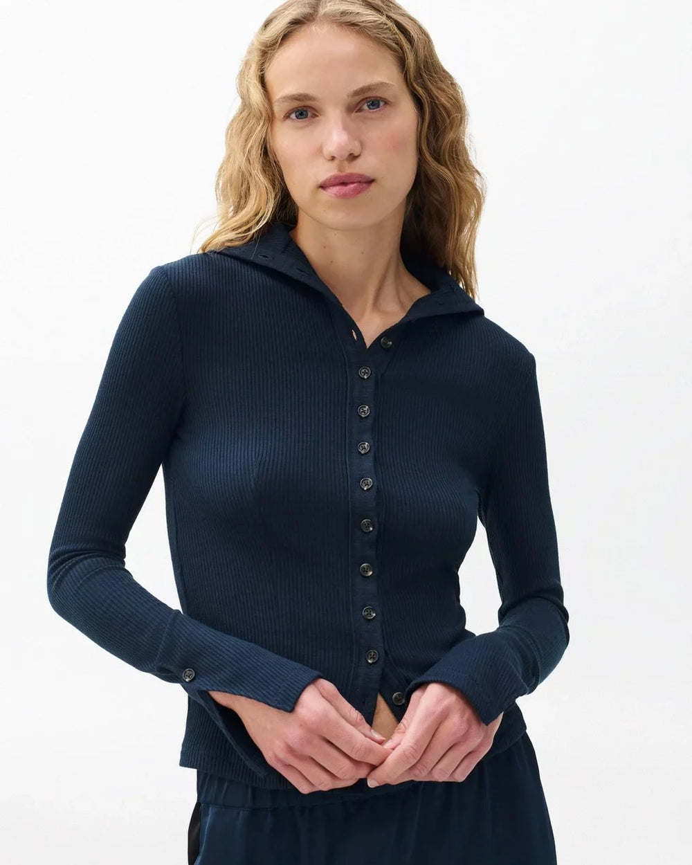 rag & bone Knit Rib Button Cardigan - view 2