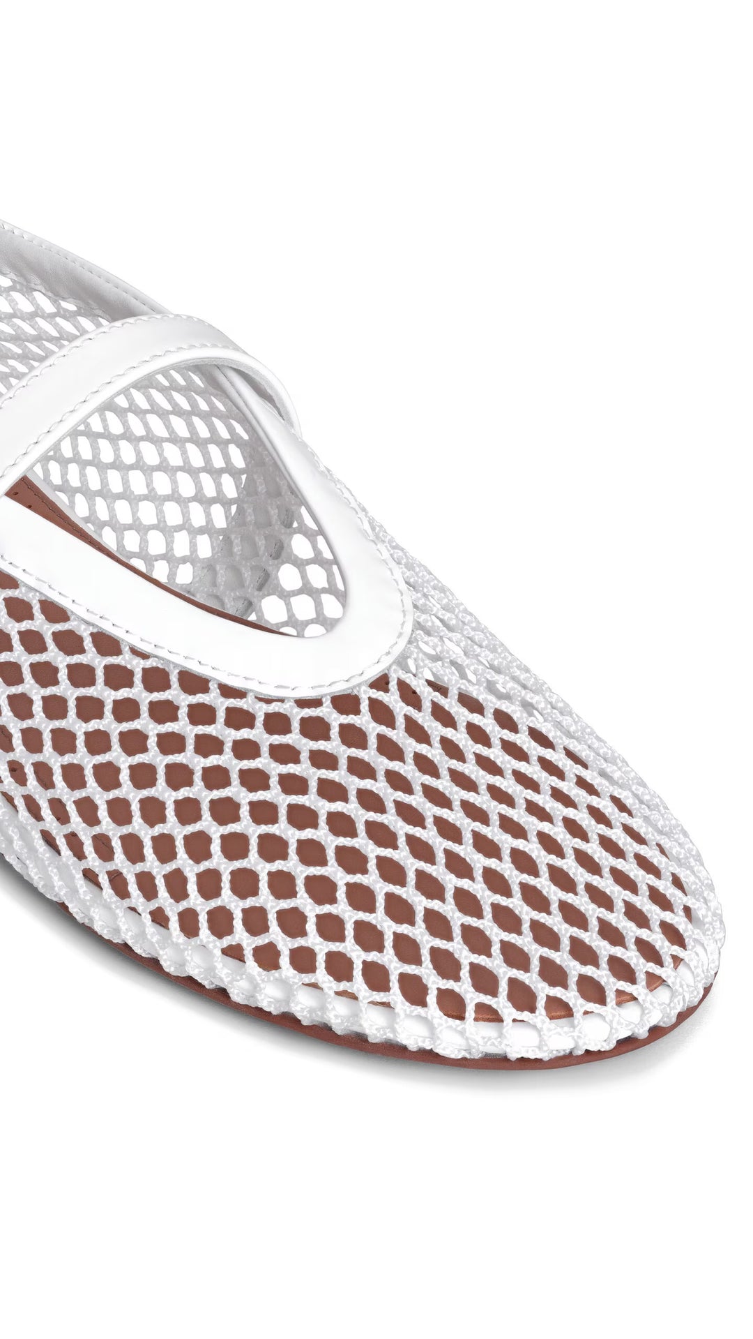 Ballet Flats Patent Mesh