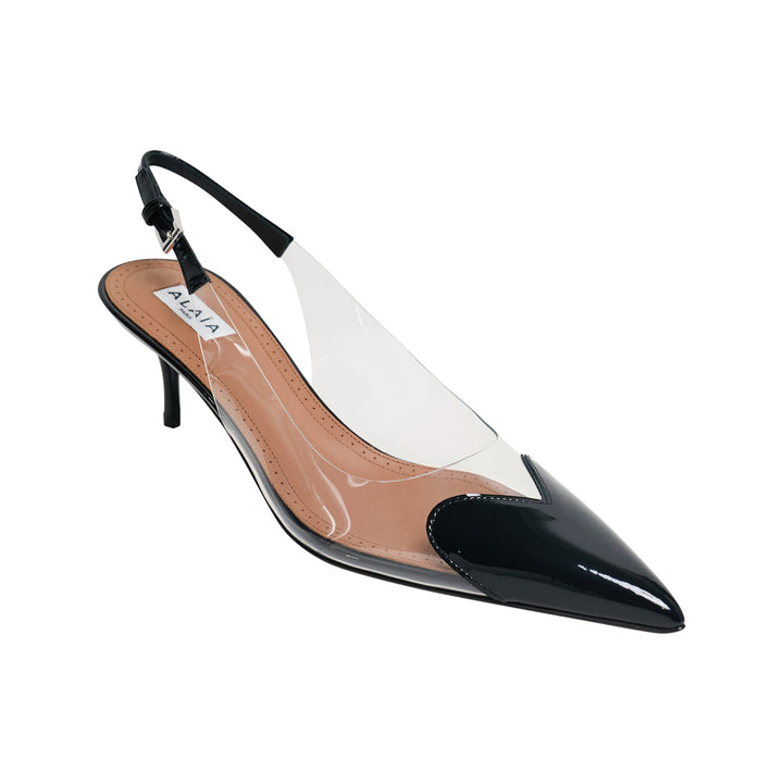 Slingbacks 55 Patent Calfskin