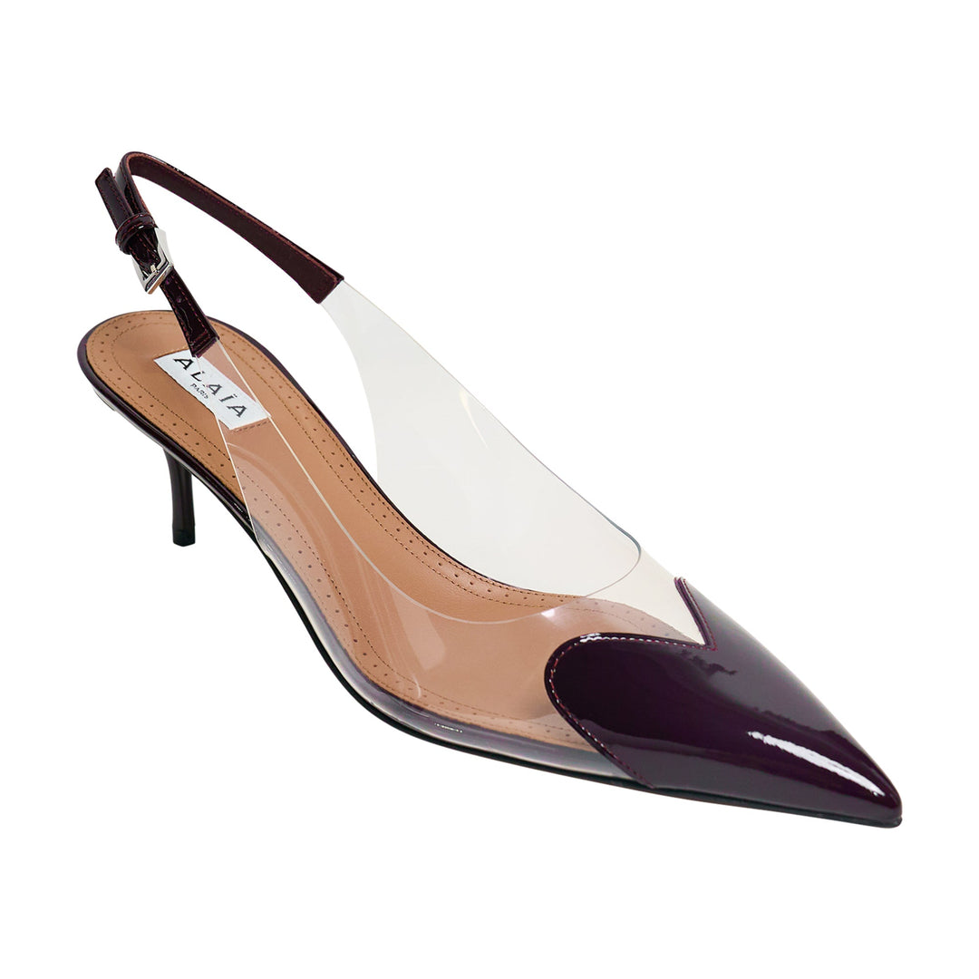 Slingbacks 55 Patent Calfskin
