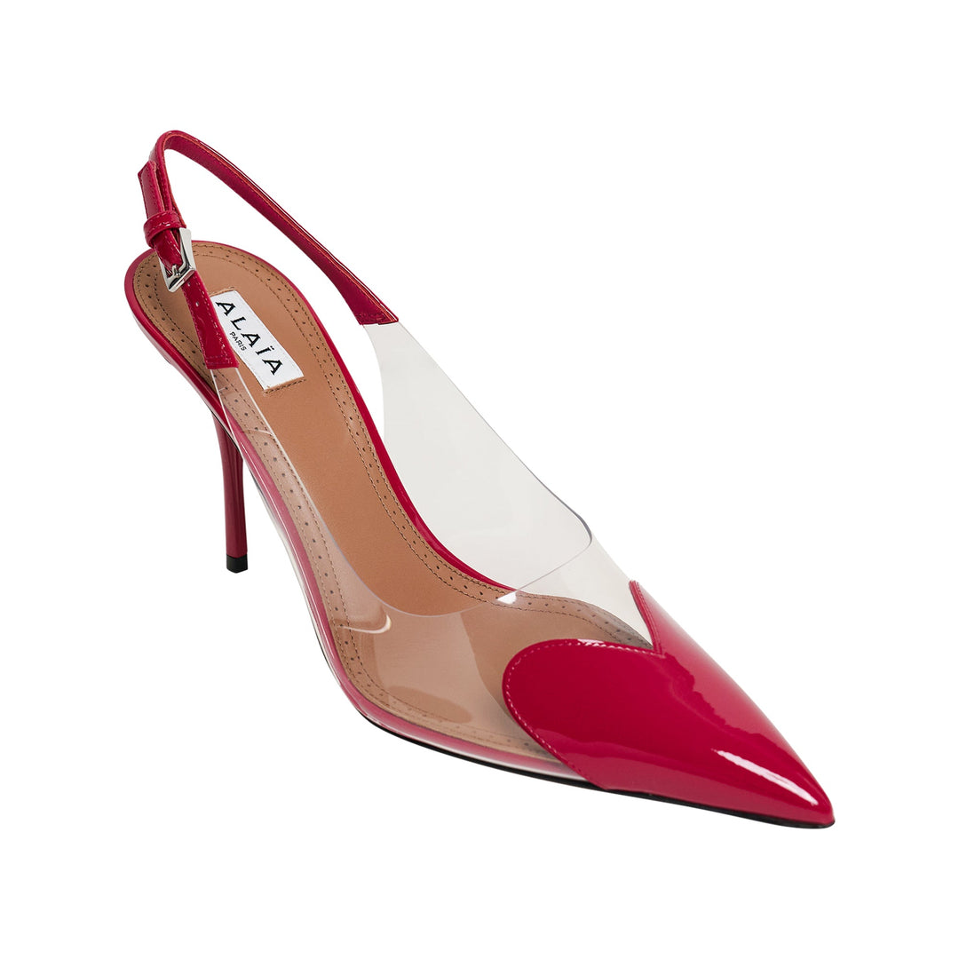 Slingbacks 90 Patent Calfskin