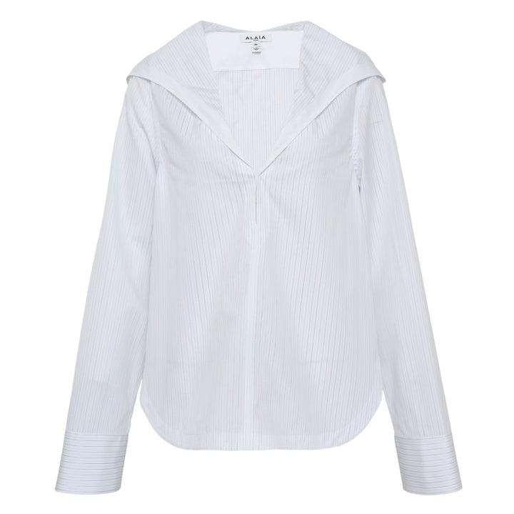 Hooded Shirt Cotton Poplin
