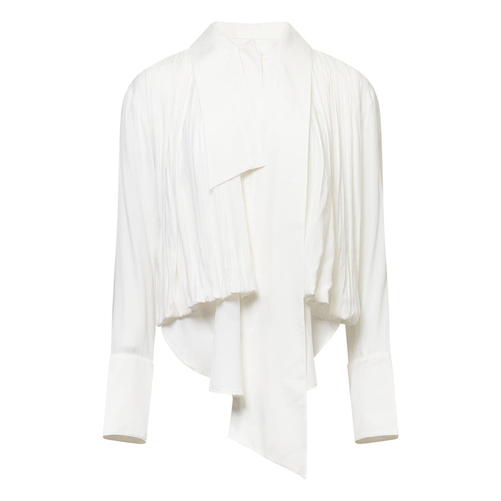 Pleats Tie Shirt