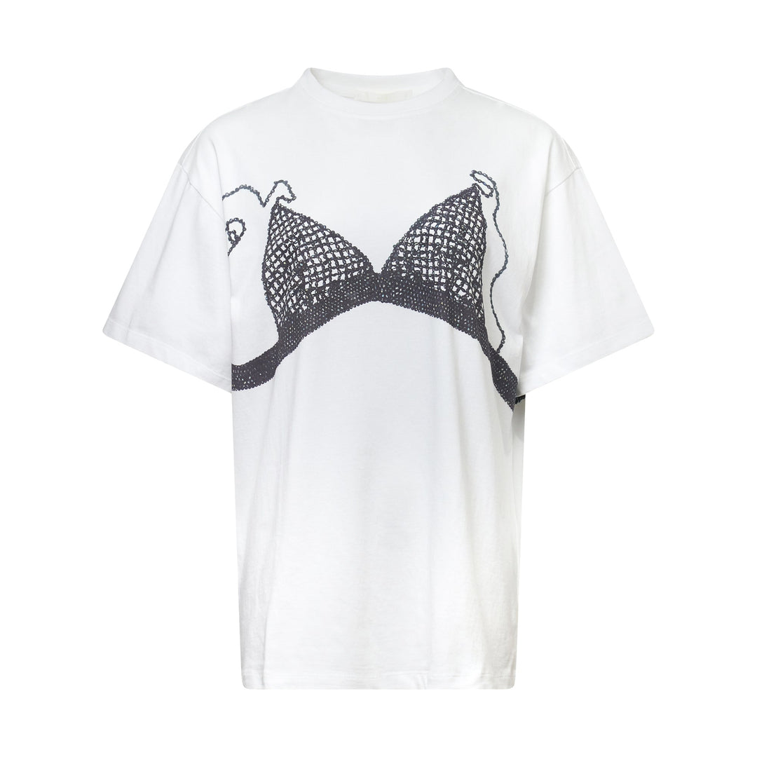 Bralette Graphic Print T-Shirt