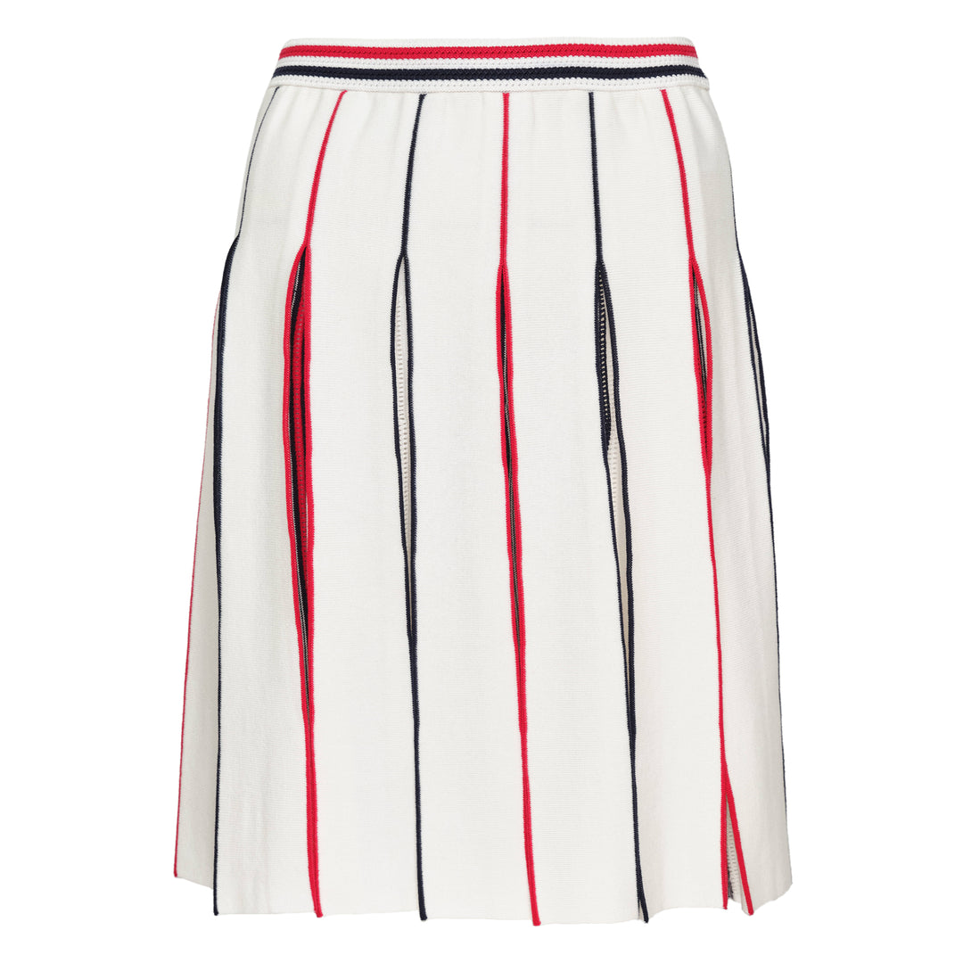 Crochet Stitch Variegated Stripe Skirt