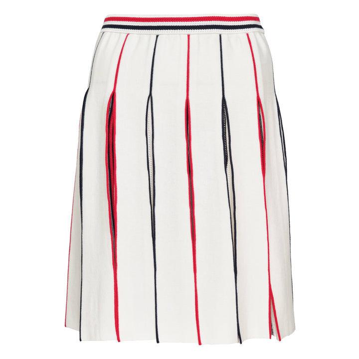 Crochet Stitch Variegated Stripe Skirt