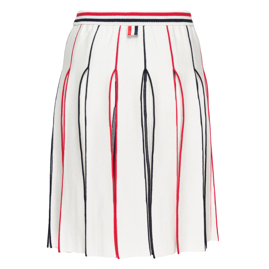 Crochet Stitch Variegated Stripe Skirt