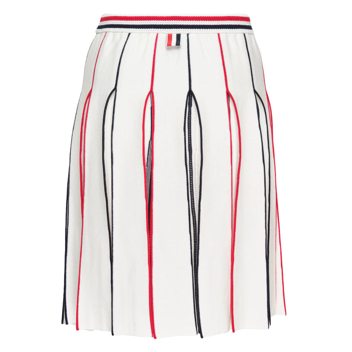 Crochet Stitch Variegated Stripe Skirt