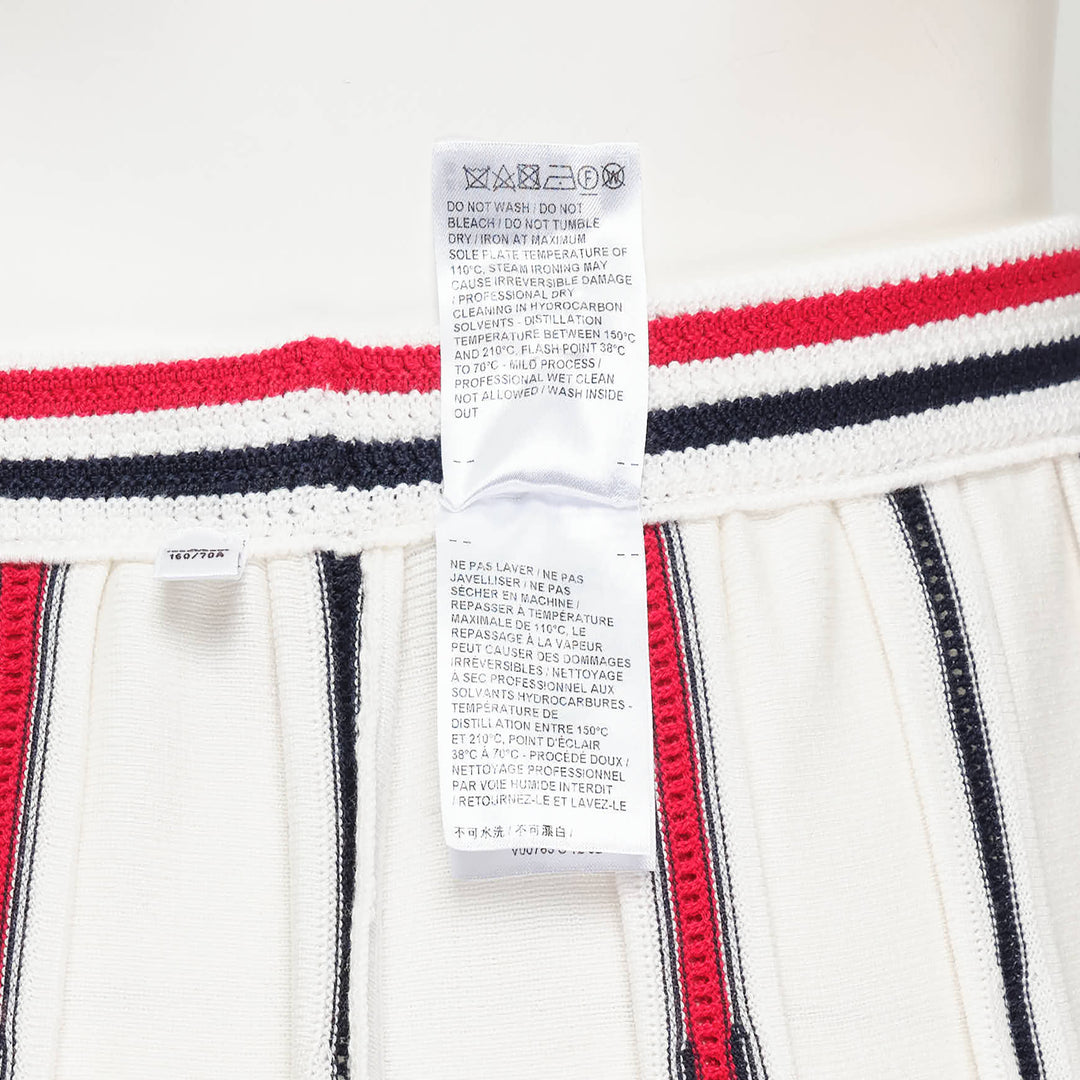 Crochet Stitch Variegated Stripe Skirt
