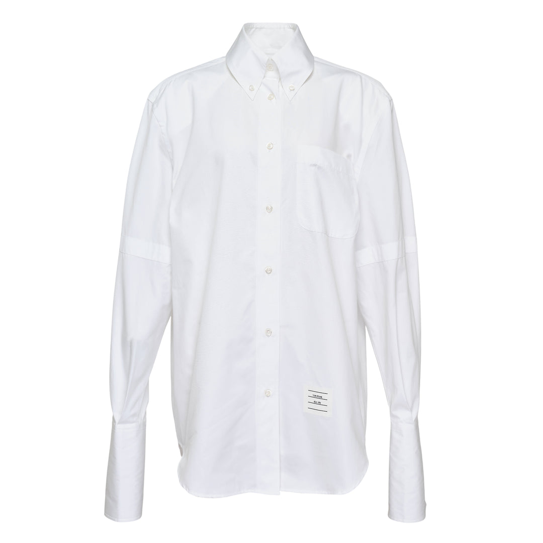 Thom Browne Shirtdress With Self Armbands – Available at Club 21, Official Retailer in Singapore, Malaysia & Thailand with Global Shipping Online