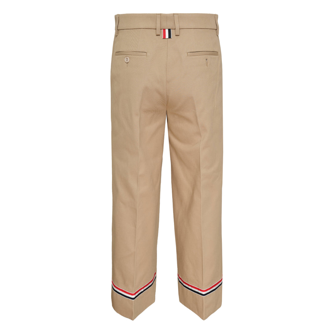 Thom Browne Beltloop Cotton Gabardine Chino Pants – Available at Club 21, Official Retailer in Singapore, Malaysia & Thailand with Global Shipping Online
