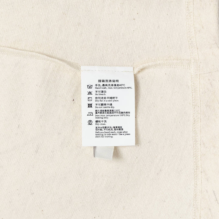 Printed Cotton Silk Short Sleeve Tee