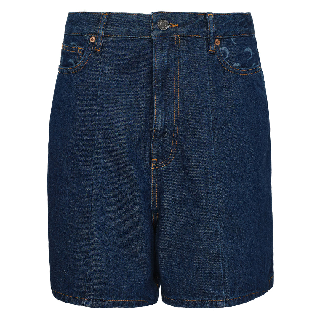 Marine Serre Denim Shorts – Available at Club 21, Official Retailer in Singapore, Malaysia & Thailand with Global Shipping Online