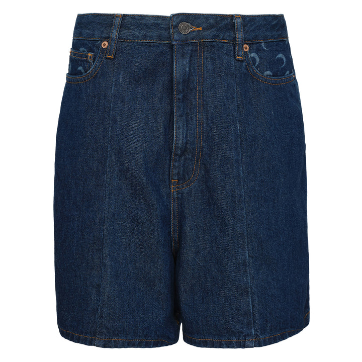 Marine Serre Denim Shorts – Available at Club 21, Official Retailer in Singapore, Malaysia & Thailand with Global Shipping Online