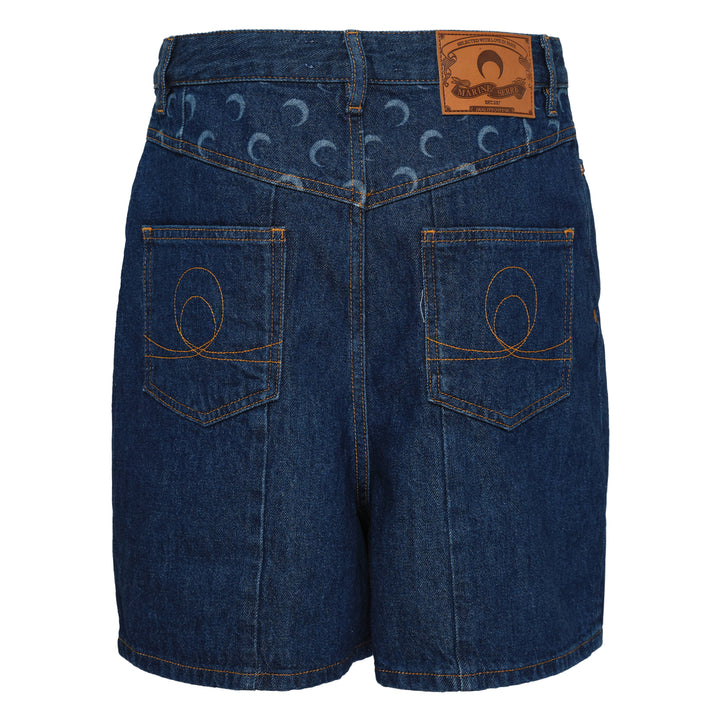 Marine Serre Denim Shorts – Available at Club 21, Official Retailer in Singapore, Malaysia & Thailand with Global Shipping Online