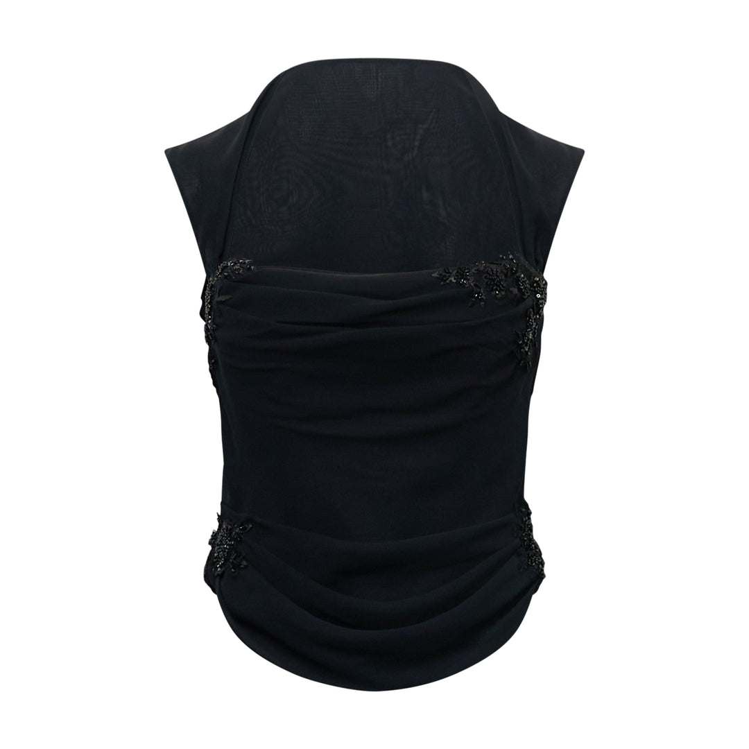 Belle Draped Lace Corset