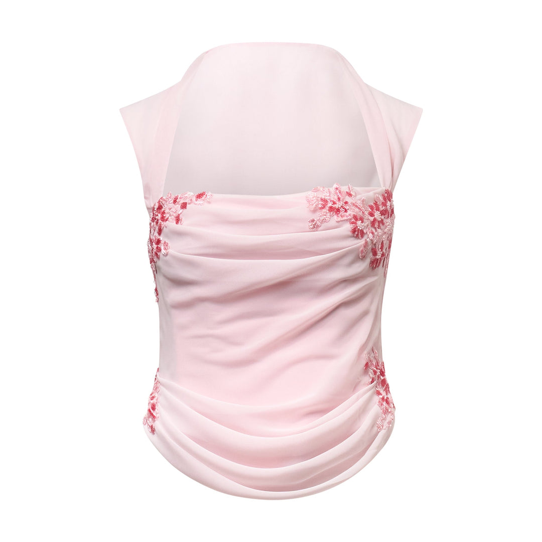 Belle Draped Lace Corset