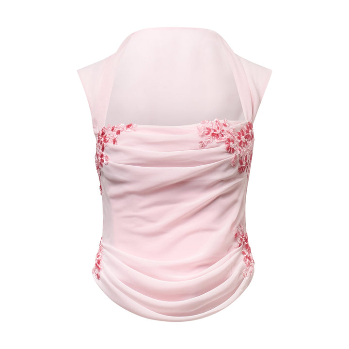 Belle Draped Lace Corset