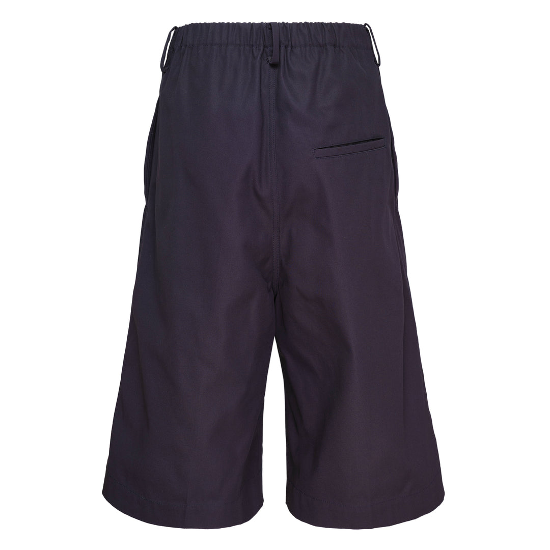 Crop Bermuda With Elastic Waist