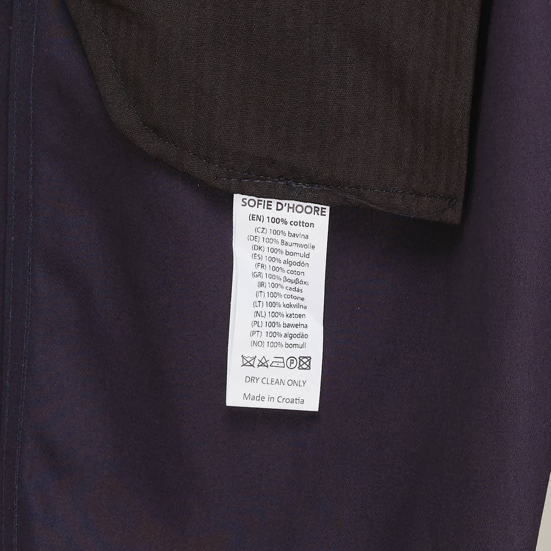 Crop Bermuda With Elastic Waist