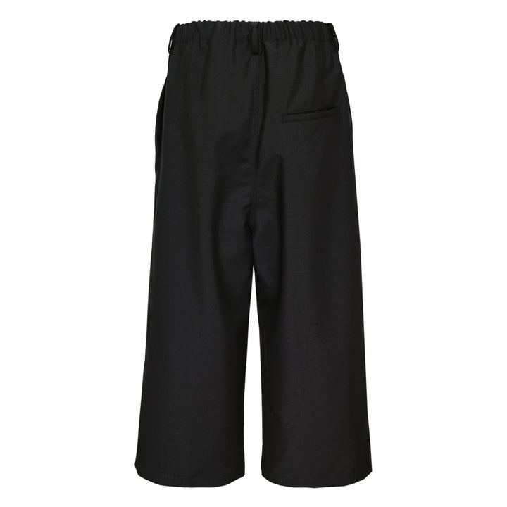 Crop Bermuda With Elastic Waist