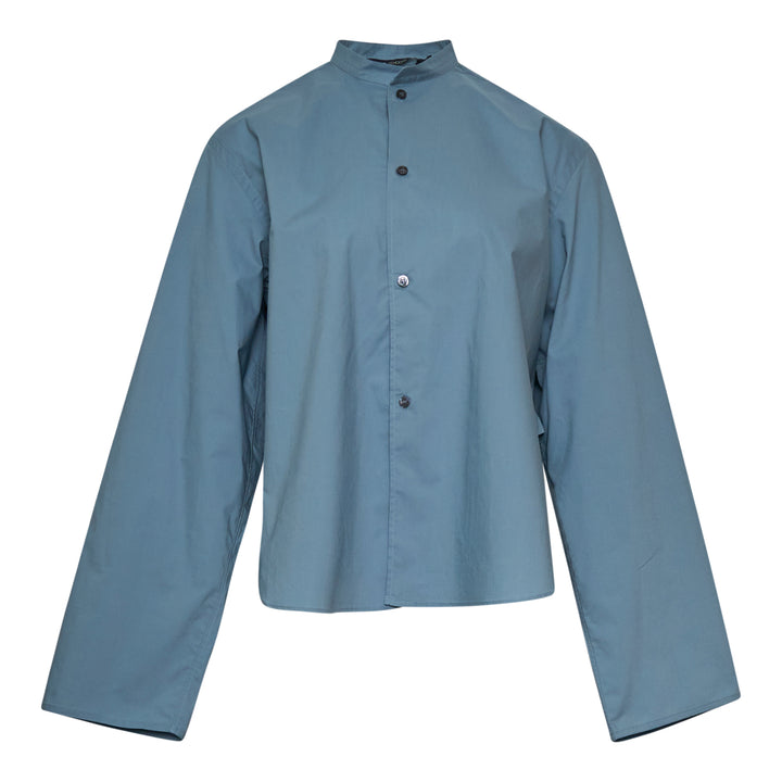 Sofie D'Hoore Long Sleeve Stand Collar Shirt – Available at Club 21, Official Retailer in Singapore, Malaysia & Thailand with Global Shipping Online