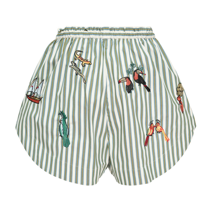 Bisou Embroidered Shorts