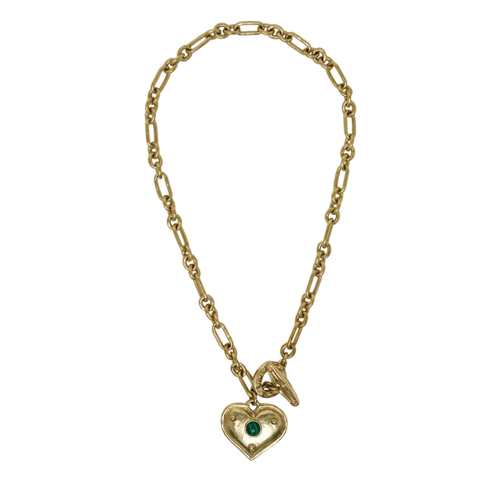 Jem Heart Charm Necklace