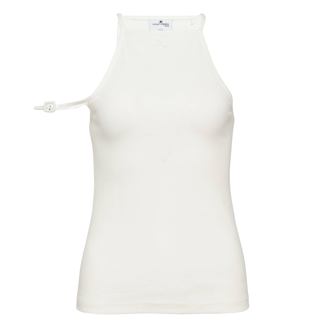 Courreges Tank Top – Available at Club 21, Official Retailer in Singapore, Malaysia & Thailand with Global Shipping Online