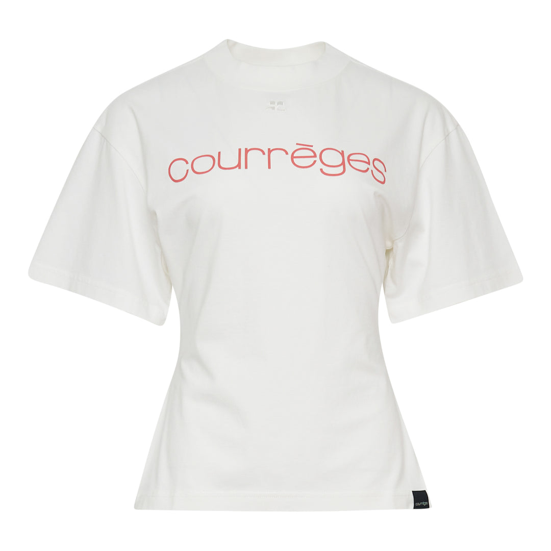 Courrèges Waisted Printed T-Shirt – Available at Club 21, Official Retailer in Singapore, Malaysia & Thailand with Global Shipping Online