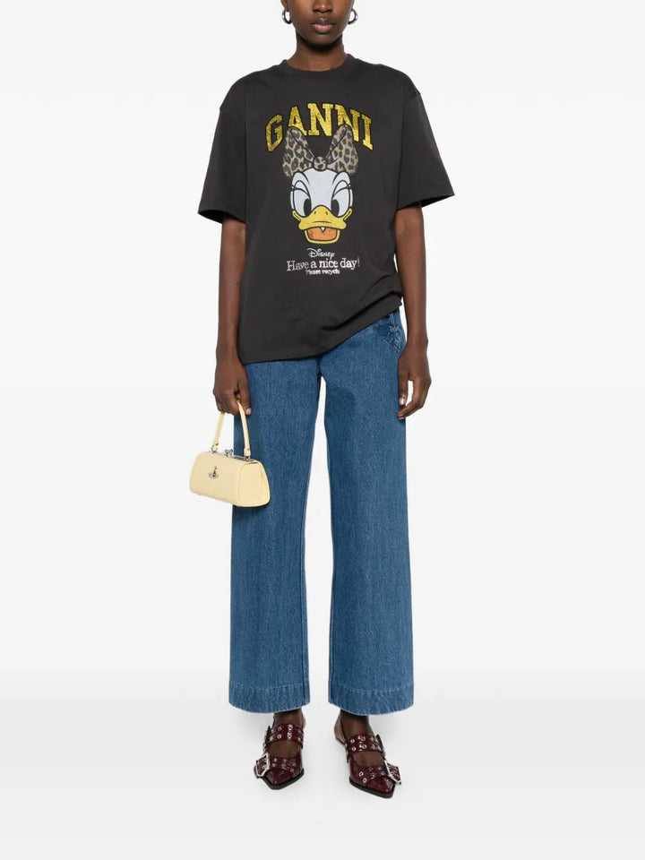 Heavy Cotton Jersey Relaxed Fit Tee