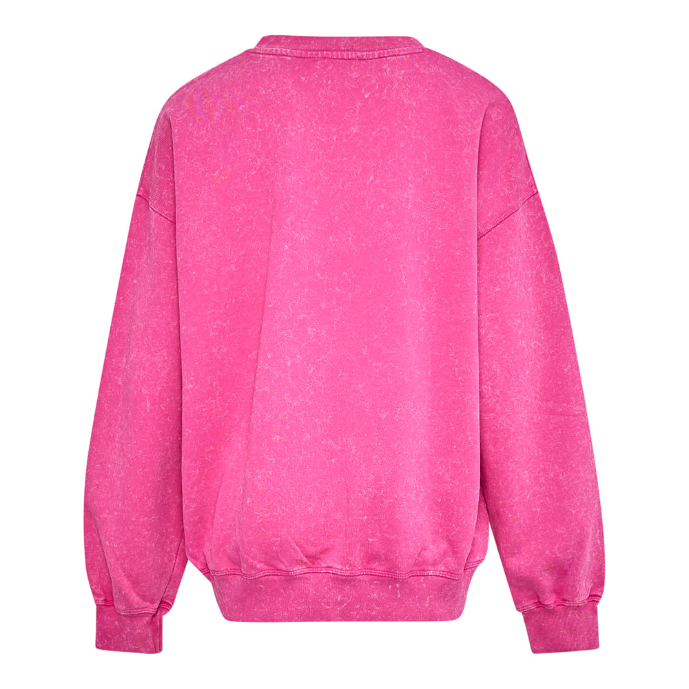GANNI Isoli Crewneck Sweatshirt White Teddy – Available at Club 21, Official Retailer in Singapore, Malaysia & Thailand with Global Shipping Online